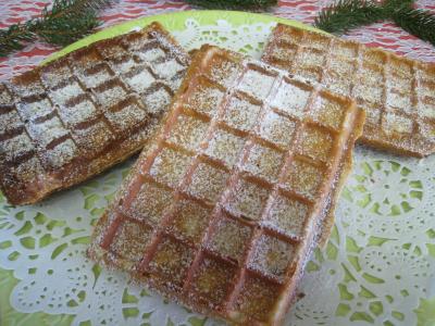 Gaufres aux noisettes