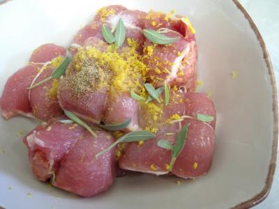 Paupiettes au citron, aux cèpes et aux pommes - 9.2