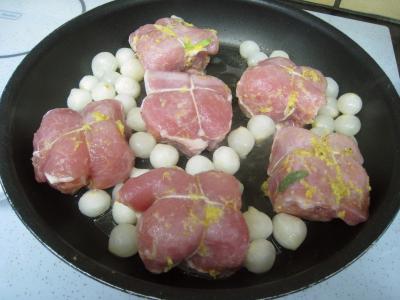 Paupiettes au citron, aux cèpes et aux pommes - 12.2