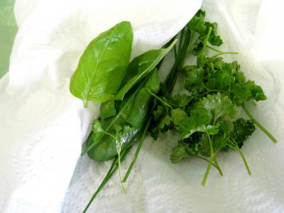 Colin et espadon avec sauce aux fines herbes - 1.4
