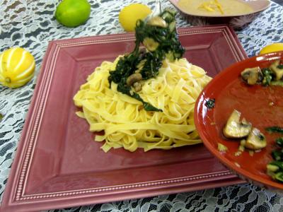 Tagliatelles au citron et à la truite fumée - 15.2