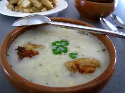 Recette Soupe de poulet au Pécorino à l'italienne
