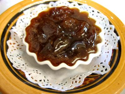 Recette Ramequin de confiture de mirabelles au Martini