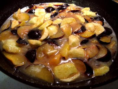 Confiture de prunes et de pommes à la crème - 6.4