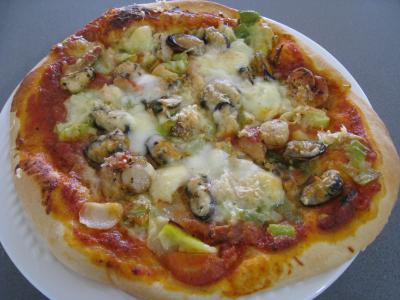 Pizza marinara