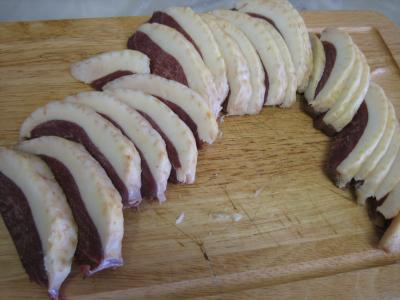 Crème d'asperges aux gésiers confits et magret à la landaise - 3.2