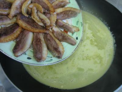 Crème d'asperges aux gésiers confits et magret à la landaise - 13.1