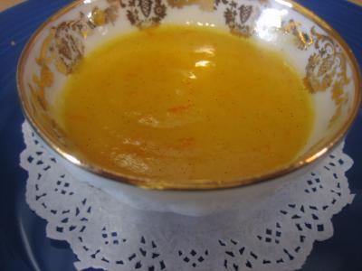 gousse de vanille : Coupelle de curd aux clémentines
