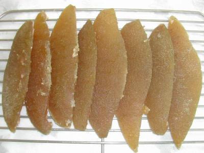 Recette Ecorces de pomélos ou pamplemousses confits