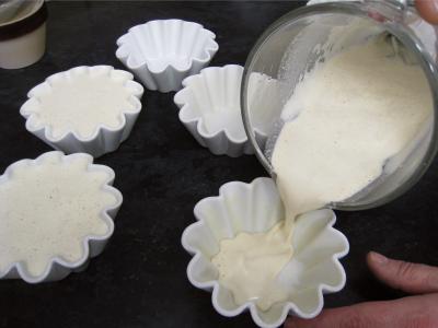 Flans au Saint-Agur et aux noisettes - 3.4