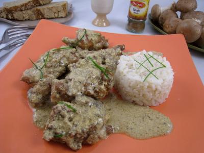Image : recette Lapin au yaourt à la grecque