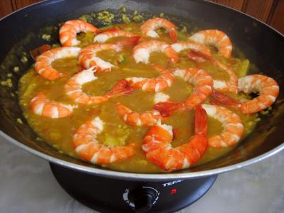 Recette Gambas aux épices façon orientale