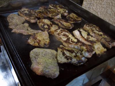 Recette Grillades à la plancha