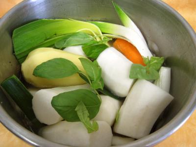 Recette Jarret de boeuf en pot au feu