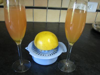Recette Kir au pomelo