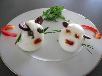 Recette Oeufs durs