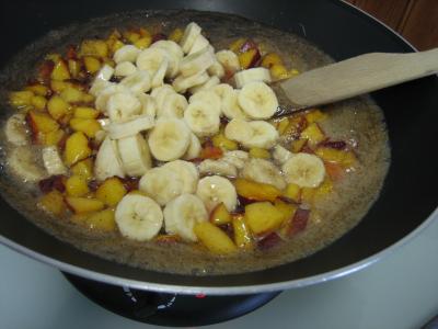 Recette Marmelade de nectarines et bananes