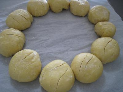 Pain au beurre en couronne façon antillaise - 8.1