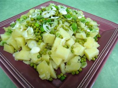 Recette Pommes de terre et saumon en salade