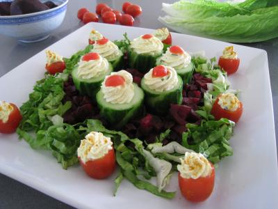 Concombre farci au nid de Pâques - 8.4