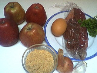 Ingrédients pour la recette : Pommes farcies