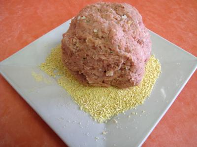 Potage chou chinois et sa boulette de porc - 7.4