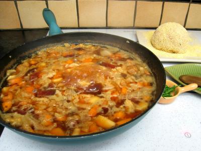 Potage chou chinois et sa boulette de porc - 11.2