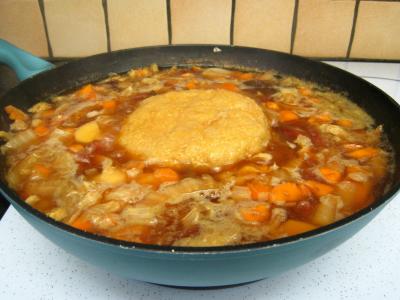 Potage chou chinois et sa boulette de porc - 12.2