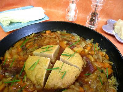Potage chou chinois et sa boulette de porc - 13.1
