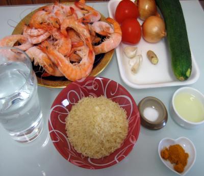 Ingrédients pour la recette : Crevettes à la Réunionnaise