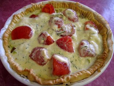 Quiche aux tomates et au gorgonzola façon italienne - 11.2
