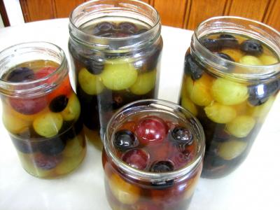 Recette Raisins au vinaigre parfumé