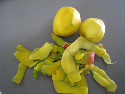 Brèdes cresson et mangue à la mauricienne - 1.1