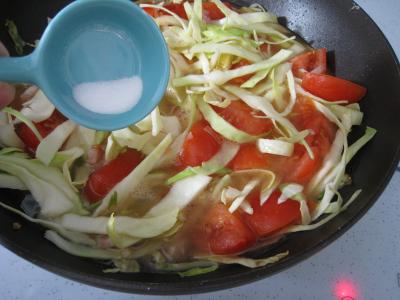 Recette Brèdes cresson et mangue à la mauricienne