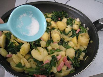 Salade de pissenlits au lard à l'ardennaise - 8.2