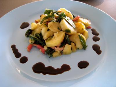 Recette Salade de pissenlits au lard à l'ardennaise