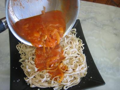 Recette Tagliatelles aux asperges