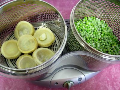 Recette Rognons de veau sautés aux cèpes et ses fonds d'artichauts
