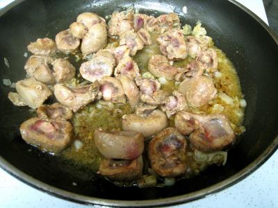 Rognons de veau sautés aux cèpes et ses fonds d'artichauts - 13.1