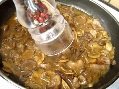 Rognons de veau sautés aux cèpes et ses fonds d'artichauts - 15.1