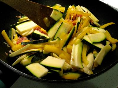 Sauté de légumes et ses oeufs au bain-marie - 6.4