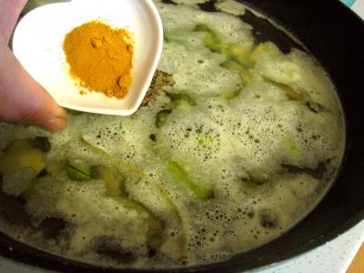 Soupe de filets de poulet aux fèves - 4.4