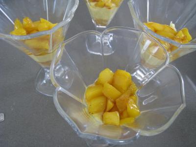 Mascarpone à la noix de coco et mangue - 9.2