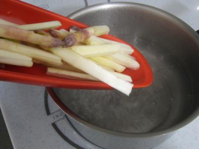 Salade d'asperges et crudités - 7.3