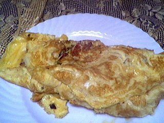 Recette Assiette d'omelette d'ognasses à la landaise