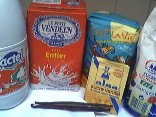 Ingrédients pour la recette : Confiture de lait