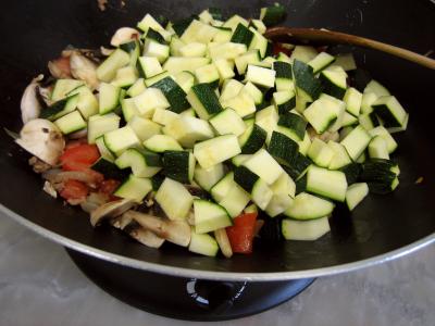 Spaghettis aux courgettes - 6.4