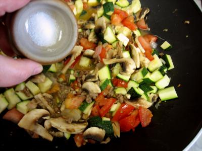 Spaghettis aux courgettes - 7.2