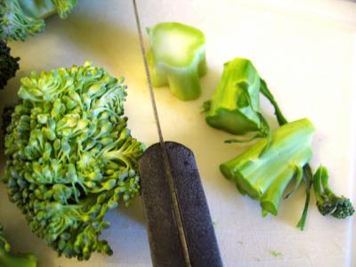 Tagliatelles d'épeautre aux brocolis et au magret - 1.1