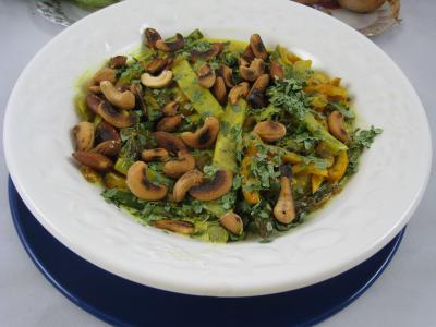 Cuisine indienne : Assiette d'aperges aux épices façon indienne